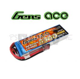 GA-B-25C-3300-3S1P  Gens ace 3300mAh 11.1V 25C 3S1P Lipo  